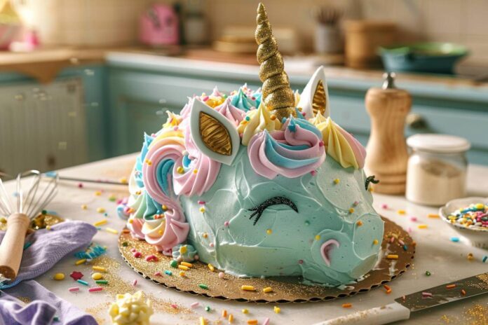 Comment réaliser un gâteau licorne ?