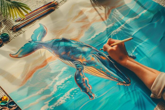 Comment dessiner une baleine ?