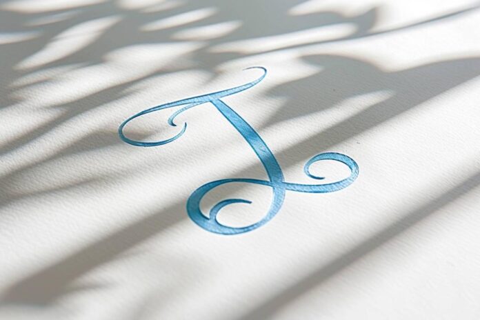 Comment écrire la lettre ‘t’ en majuscule cursive ?