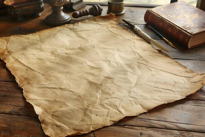 Comment vieillir du papier naturellement ?