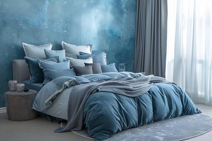 Décorer une chambre en bleu et gris : inspiration pour une atmosphère apaisante