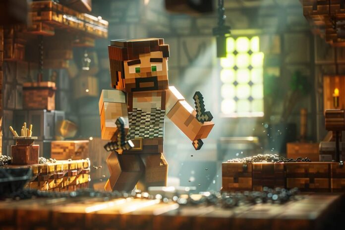 Comment fabriquer une cotte de maille dans Minecraft?